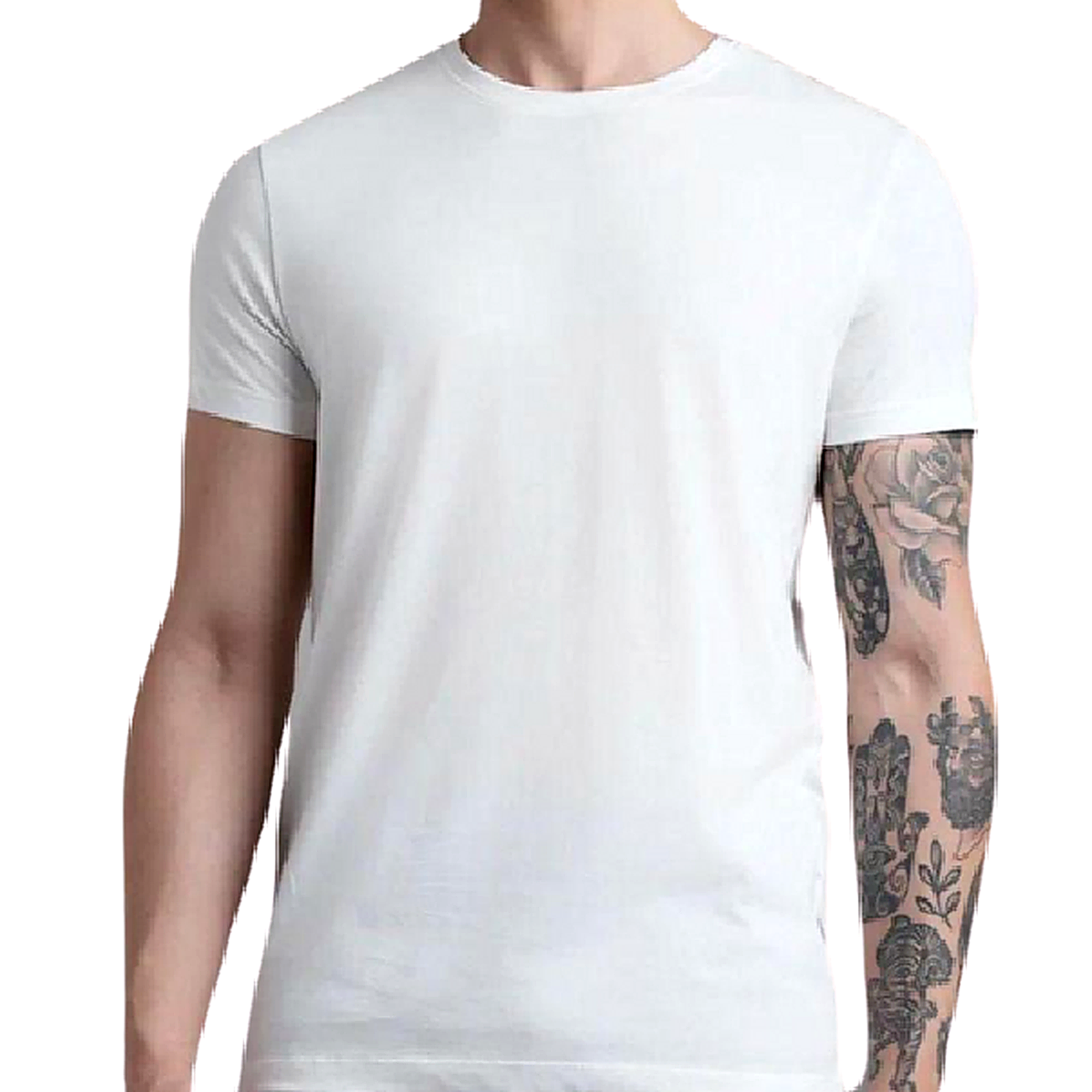 Round Neck T-Shirt — White